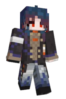 BullHall Minecraft avatar full body