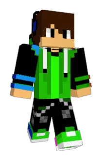 BulletBound Minecraft avatar full body