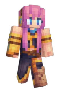BumSurfing Minecraft avatar full body