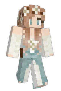 Bumblepuff Minecraft avatar full body