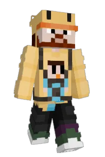 BunkerKipo Minecraft avatar full body