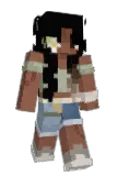 Bunnixy Minecraft avatar full body