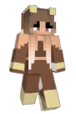 BunnyMori Minecraft avatar full body