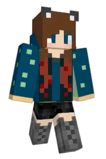BunnyRobbles Minecraft avatar full body