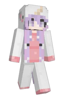 BunnyWang Minecraft avatar full body