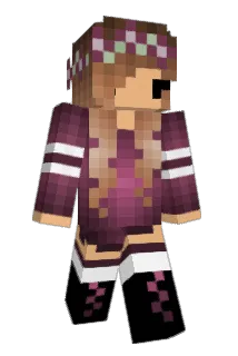 Bunnysquee Minecraft avatar full body