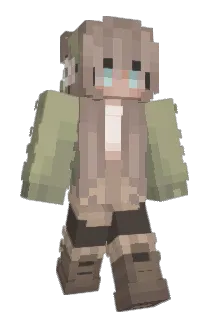 Bunsterria Minecraft avatar full body