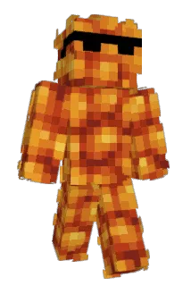 Buppito Minecraft avatar full body