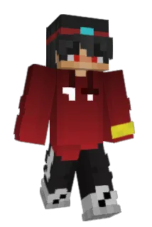 Burgbewohner Minecraft avatar full body
