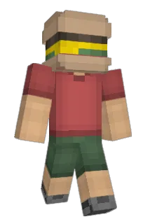 BurgerBM Minecraft avatar full body