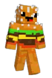BurgerBoiii Minecraft avatar full body