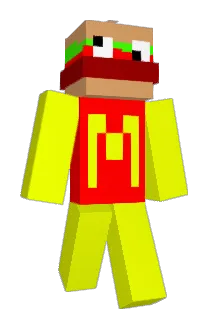 BurgerFries11 Minecraft avatar full body