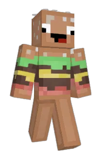 Burgerbum20 Minecraft avatar full body