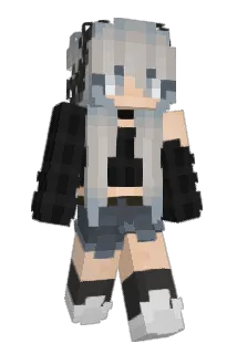 Burisuta Minecraft avatar full body