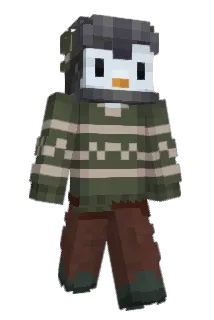 Burkje Minecraft avatar full body