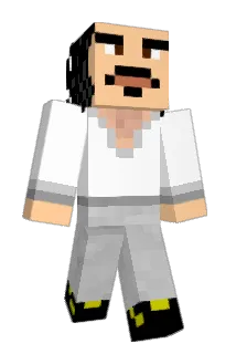 Burky Minecraft avatar full body