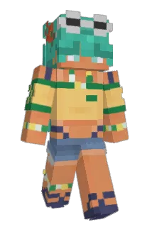 Burkyj Minecraft avatar full body