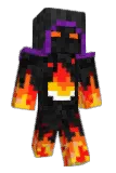 Burnburd Minecraft avatar full body