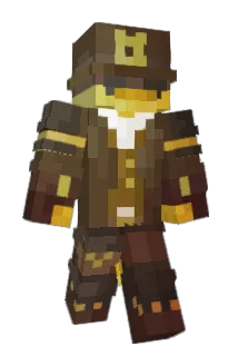 BurnettTheBard Minecraft avatar full body