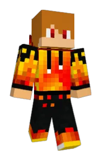 BurningBlazeBoy Minecraft avatar full body