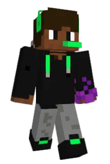 BurningReaven Minecraft avatar full body