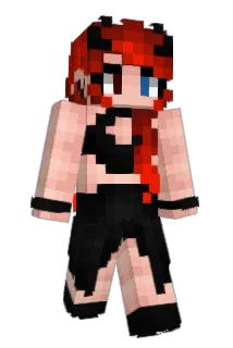 BurningRose001 Minecraft avatar full body