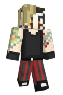 Burnk Minecraft avatar full body