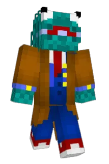 BurnoutTrout Minecraft avatar full body