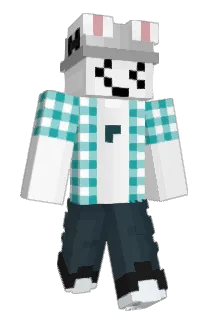 Burritron Minecraft avatar full body