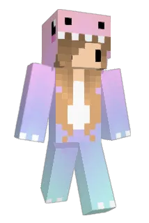 BurrowRainbow Minecraft avatar full body