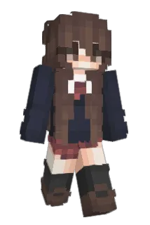 Burst_the_world Minecraft avatar full body