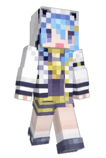 Burstblacktuna Minecraft avatar full body