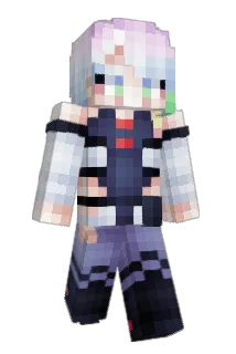 Bushax Minecraft avatar full body