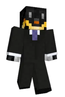 Business_Penguin Minecraft avatar full body