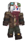 Busrin Minecraft avatar full body