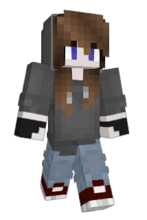 Bussardfeder Minecraft avatar full body
