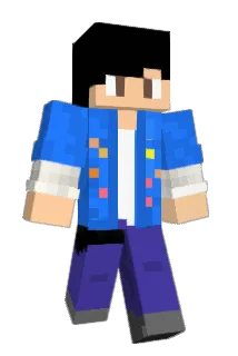 Busscher Minecraft avatar full body