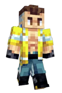 BussyPilot Minecraft avatar full body