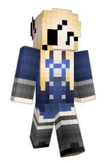 Bustdown Minecraft avatar full body