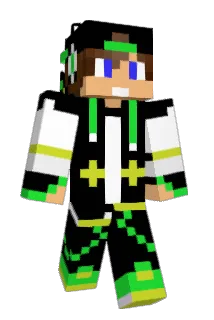 BustedGaming Minecraft avatar full body
