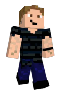 BusterMan Minecraft avatar full body