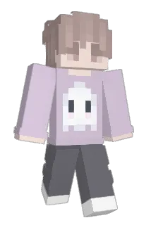 Busy Minecraft avatar full body