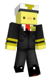 Buttcoins Minecraft avatar full body