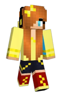 ButterGirl Minecraft avatar full body