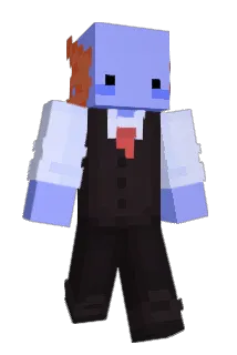 Butteraxolotl Minecraft avatar full body