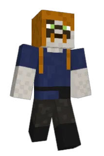 ButtlerBender Minecraft avatar full body