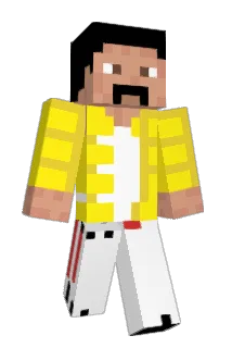 ButtonRACER Minecraft avatar full body