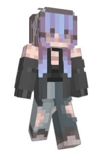BxbyKurby Minecraft avatar full body