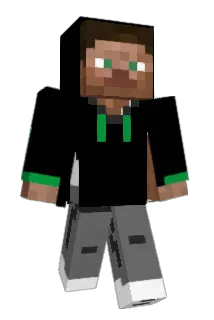 BxxgeyMan Minecraft avatar full body