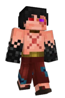 ByKrackxiiiical Minecraft avatar full body